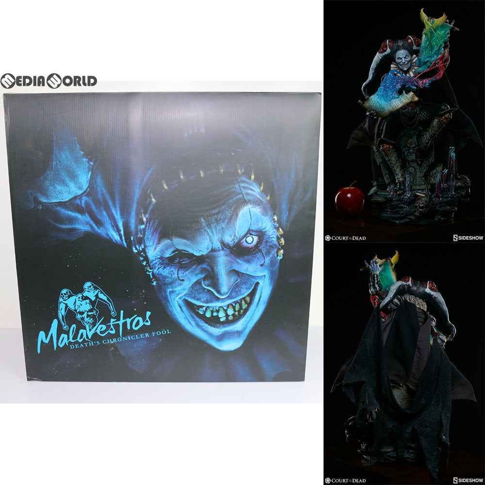 【中古即納】[FIG] プレミアム・フォーマット・フィギュア マラベストロス/デスズ・クロニクラー・フール コート・オブ・ザ・デッド 完成品 フィギュア サイドショウ(2018年6月)