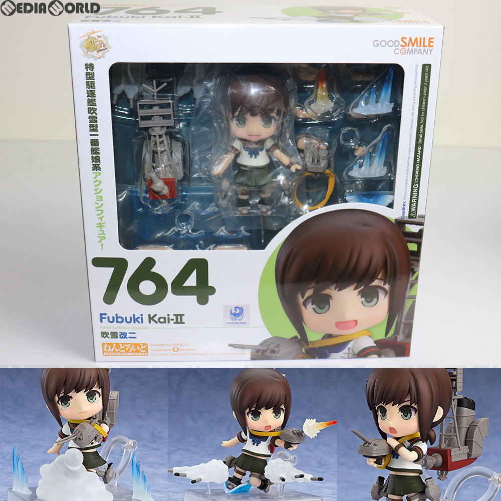 【中古即納】[FIG]ねんどろいど 764 吹雪改二(ふぶきかいに) 艦隊これくしょん ‐艦これ‐ 完成品 可動フィギュア グッドスマイルカンパニー(20171019)