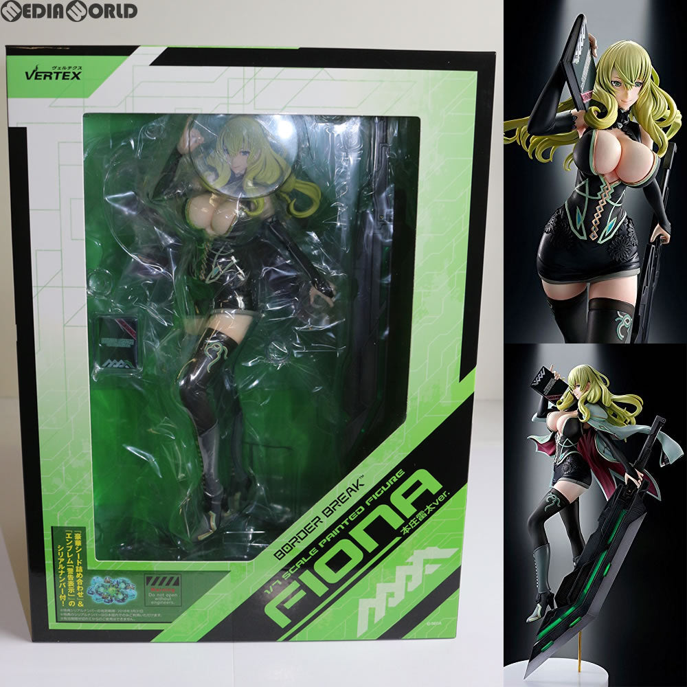 【中古即納】[FIG] フィオナ 本庄雷太ver.(ほんじょうらいたバージョン) ボーダーブレイク 1/7 完成品 フィギュア ヴェルテクス(20171129)