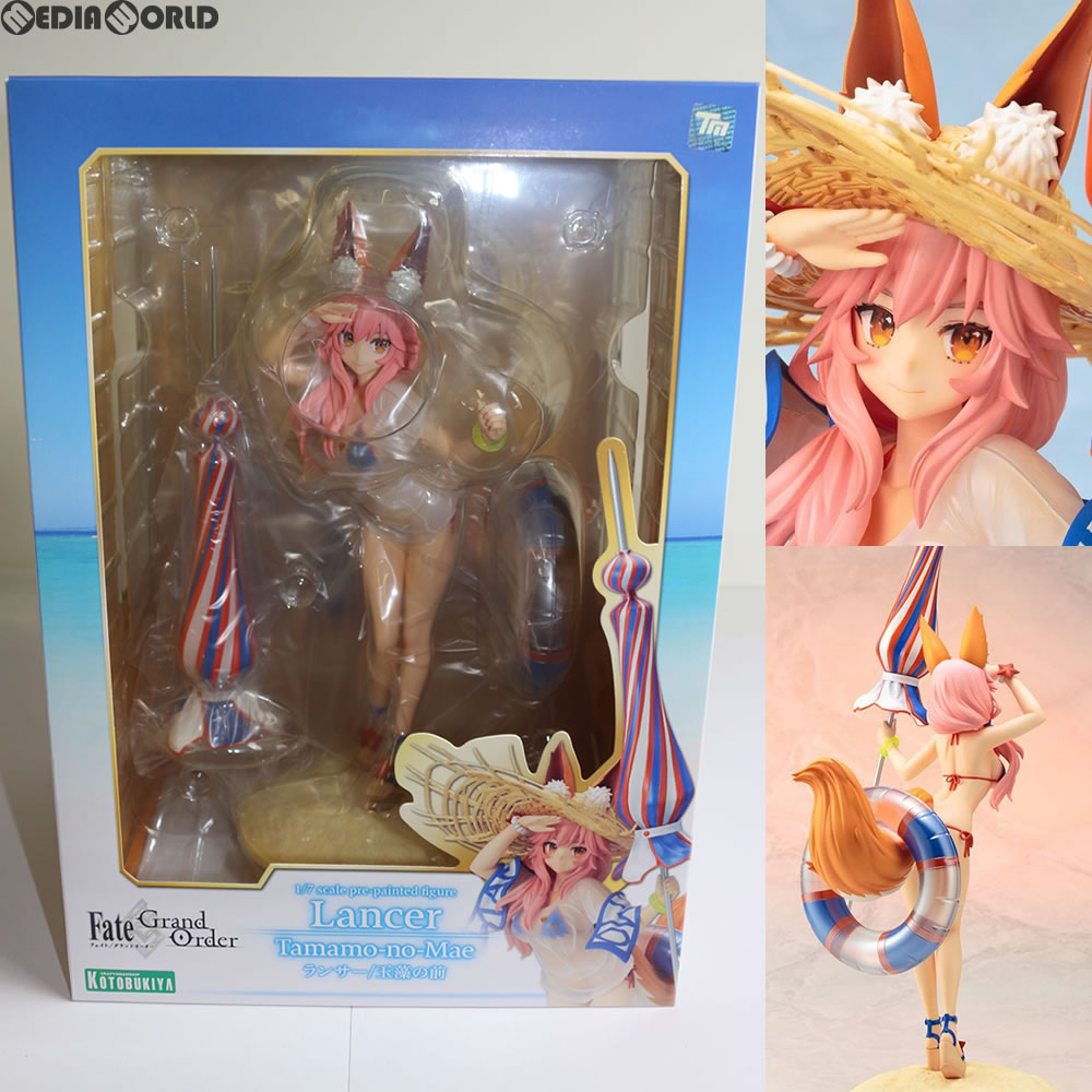 【中古即納】[FIG]ランサー/玉藻の前(たまものまえ) Fate/Grand Order(フェイト/グランドオーダー) 1/7 完成品 フィギュア(PP687) コトブキヤ(20171117)