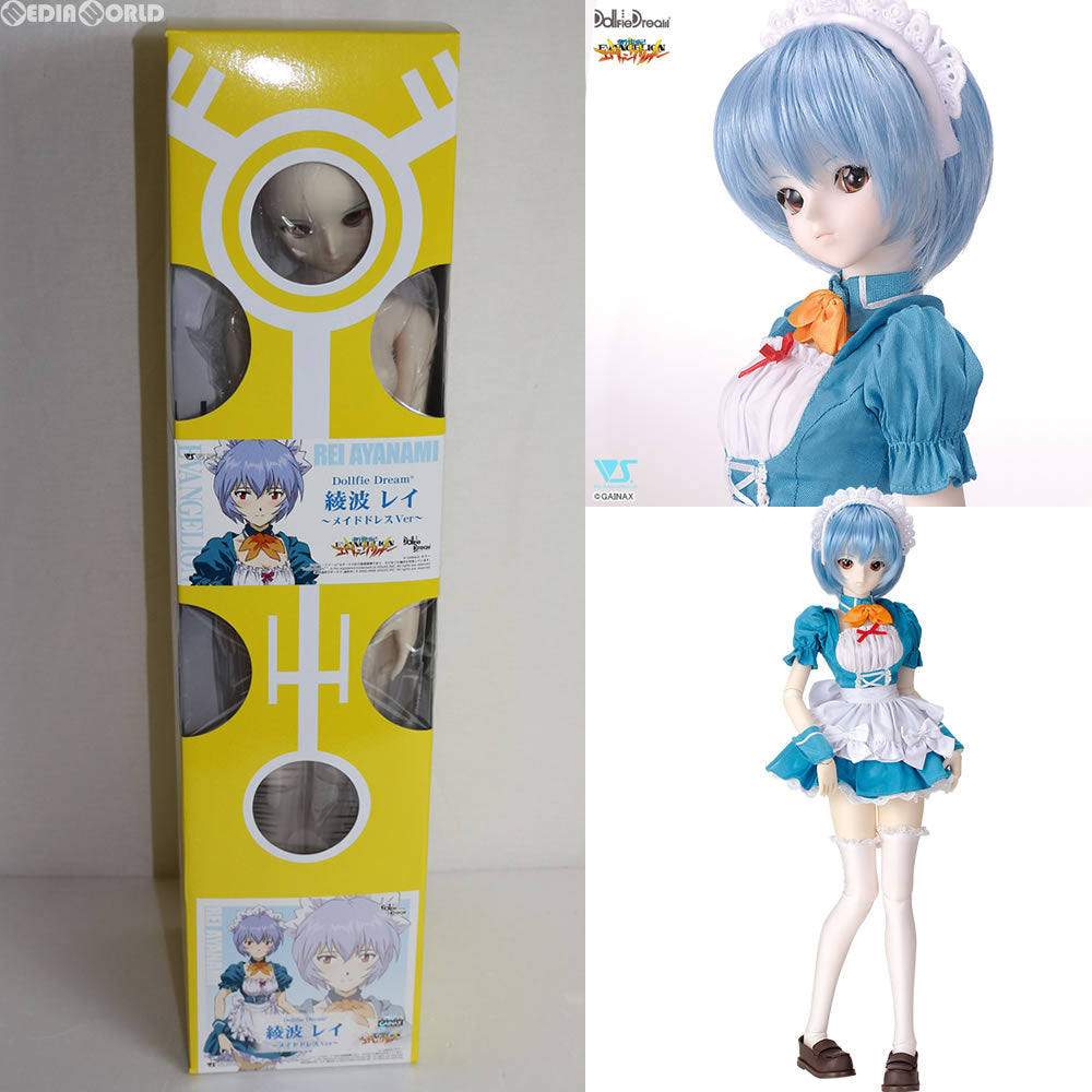 【中古即納】[FIG] Dollfie Dream(ドルフィードリーム) DD 綾波レイ(メイドドレスVer.) 新世紀エヴァンゲリオン 1/3ドール ボークス(20080803)