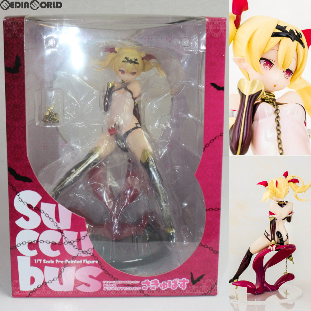 【中古即納】[FIG] BLADE オリジナルデザインフィギュア さきゅばす 1/7 完成品 フィギュア キャラアニ(20170802)