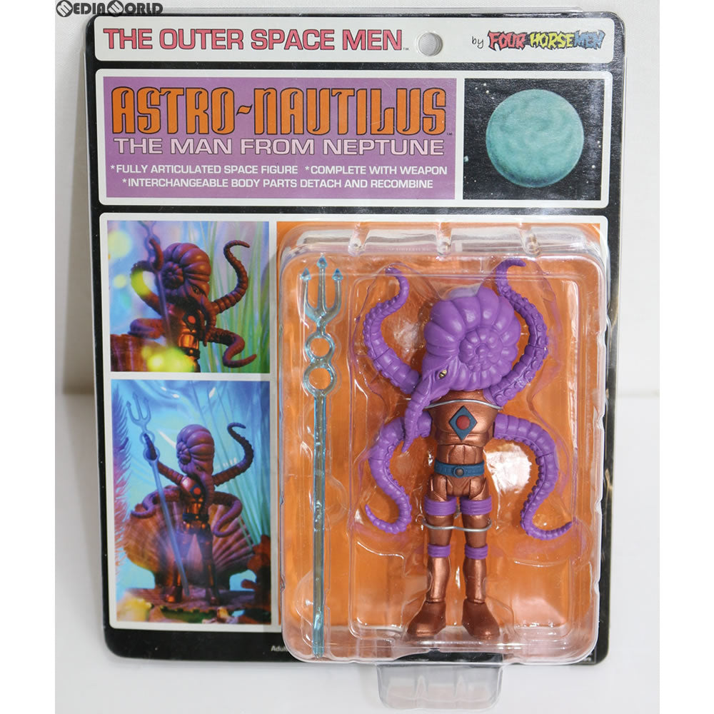 【中古即納】[FIG] Astro Nautilus(アストロ ノーチラス) The Outer Space men(アウタースペースメン) アクションフィギュア フォーホースメン(20120229)
