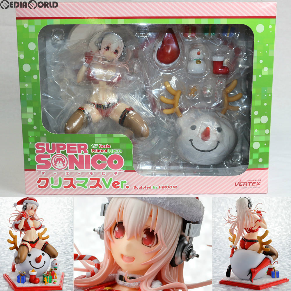 【中古即納】[未開封][FIG] すーぱーそに子 クリスマスVer. 1/7 完成品 フィギュア ヴェルテクス(20171228)