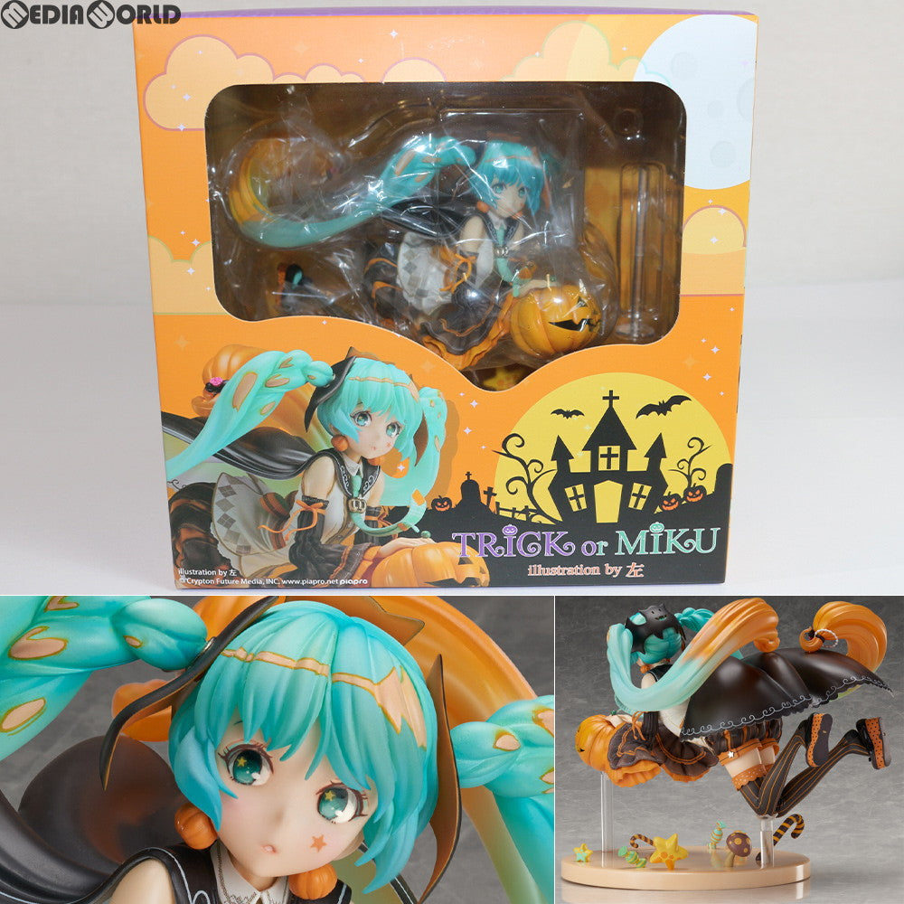 【中古即納】[FIG] 初音ミク「TRICK or MIKU」 illustration by 左 VOCALOID(ボーカロイド) 完成品 フィギュア ユニオンクリエイティブ(20171021)