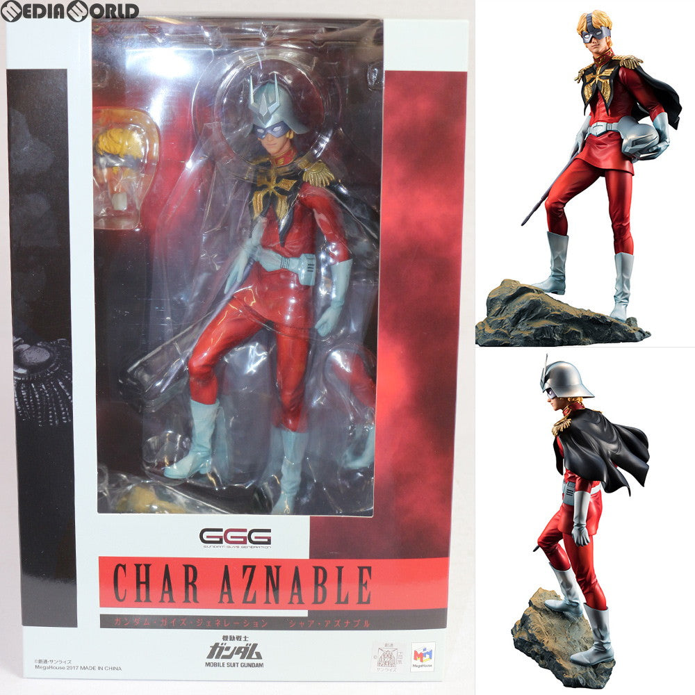 【中古即納】[FIG] ガンダム・ガイズ・ジェネレーション シャア・アズナブル 機動戦士ガンダム 1/8 完成品 フィギュア メガハウス(20170929)