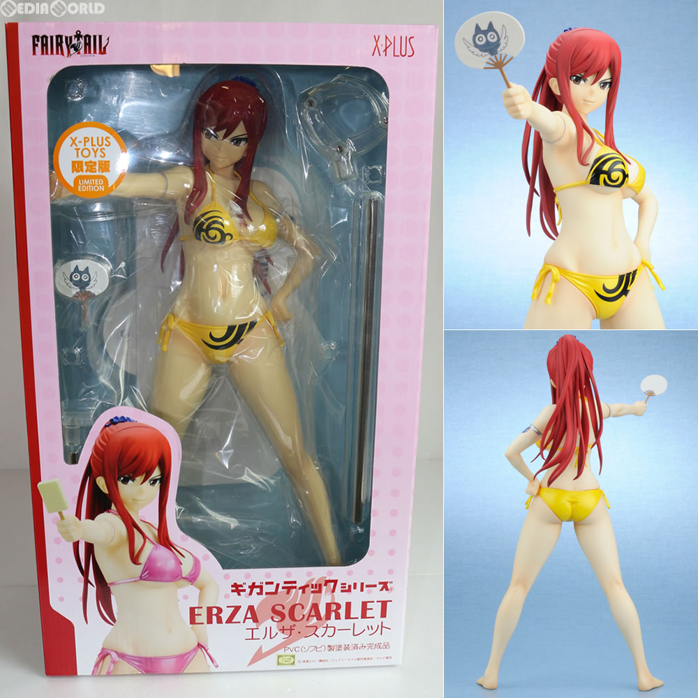 【中古即納】[FIG] エクスプラストイズ楽天限定 ギガンティックシリーズ エルザ・スカーレット(限定Ver.) FAIRY TAIL(フェアリーテイル) 完成品 フィギュア エクスプラス(20151031)