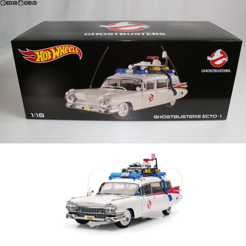 【中古即納】[FIG] ヘリテージ ECTO-1 ゴーストバスターズ 1/18完成品 ミニカー(MTBCJ75H) マテル(20160229)