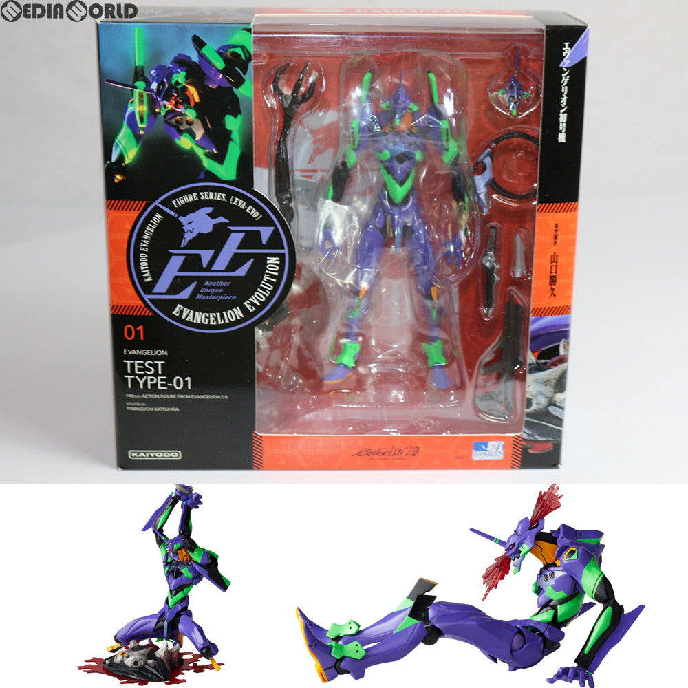 【中古即納】[FIG]リボルテック EVANGELION EVOLUTION エヴァンゲリオン初号機 ヱヴァンゲリヲン新劇場版:序 完成品 フィギュア(EV-001) 海洋堂(20171015)