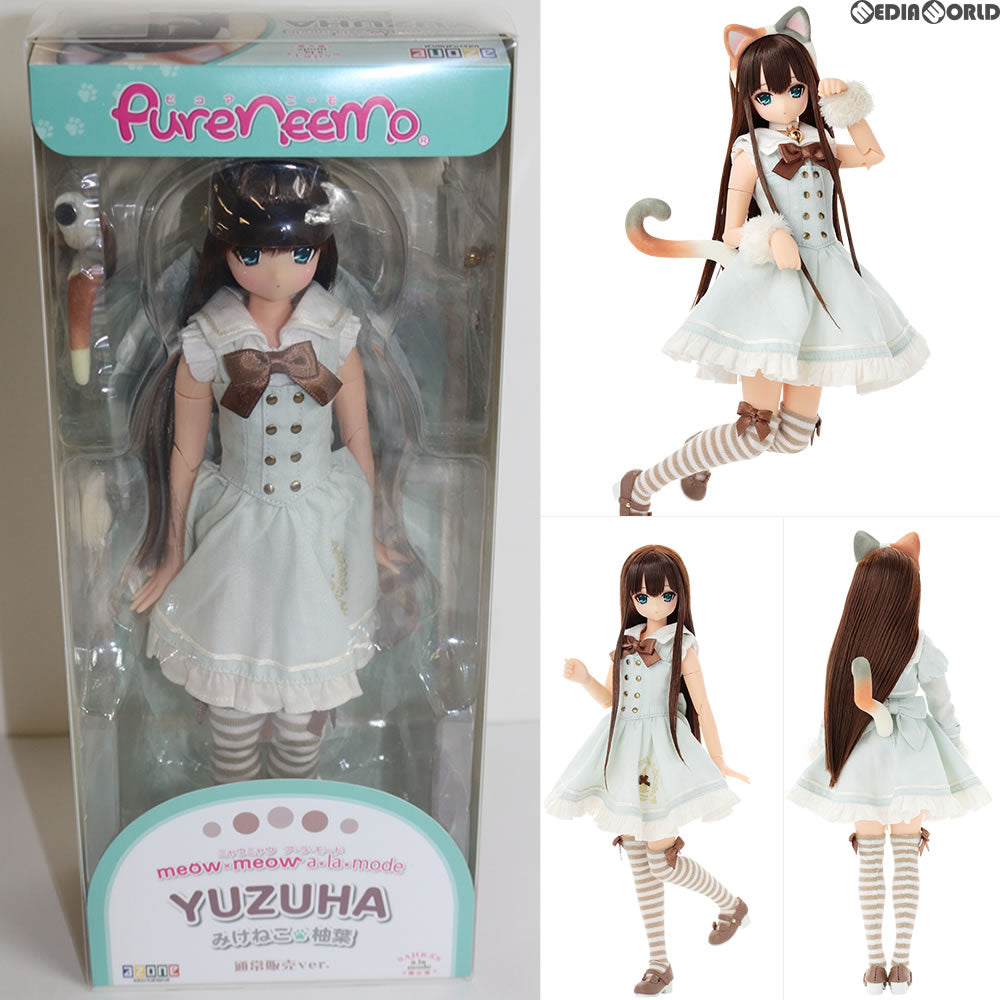 【中古即納】[FIG] サアラズ ア・ラ・モード 〜meow×meow a・la・mode〜 みけねこ/柚葉 1/6完成品 ドール(POD022-MMY) アゾン(20170702)