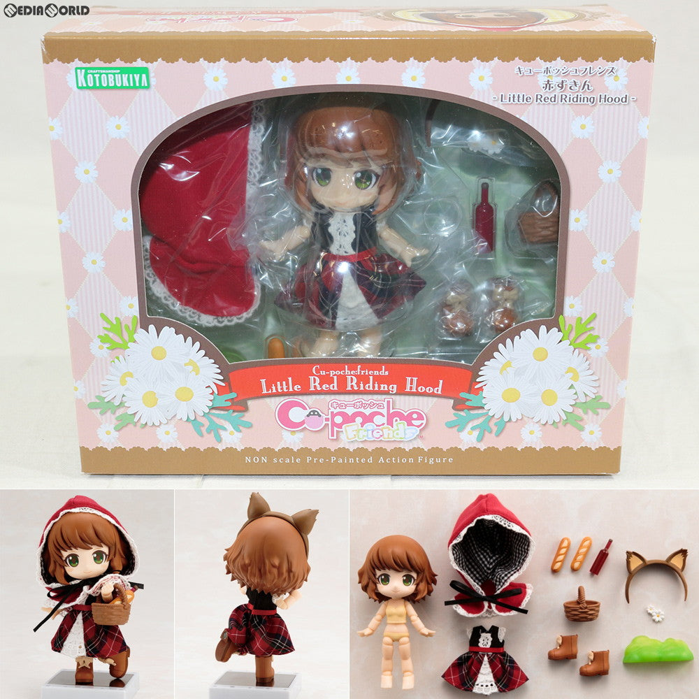 【中古即納】[FIG]キューポッシュフレンズ 赤ずきん-Little Red Riding Hood- 完成品 可動フィギュア(ADE44) コトブキヤ(20171126)