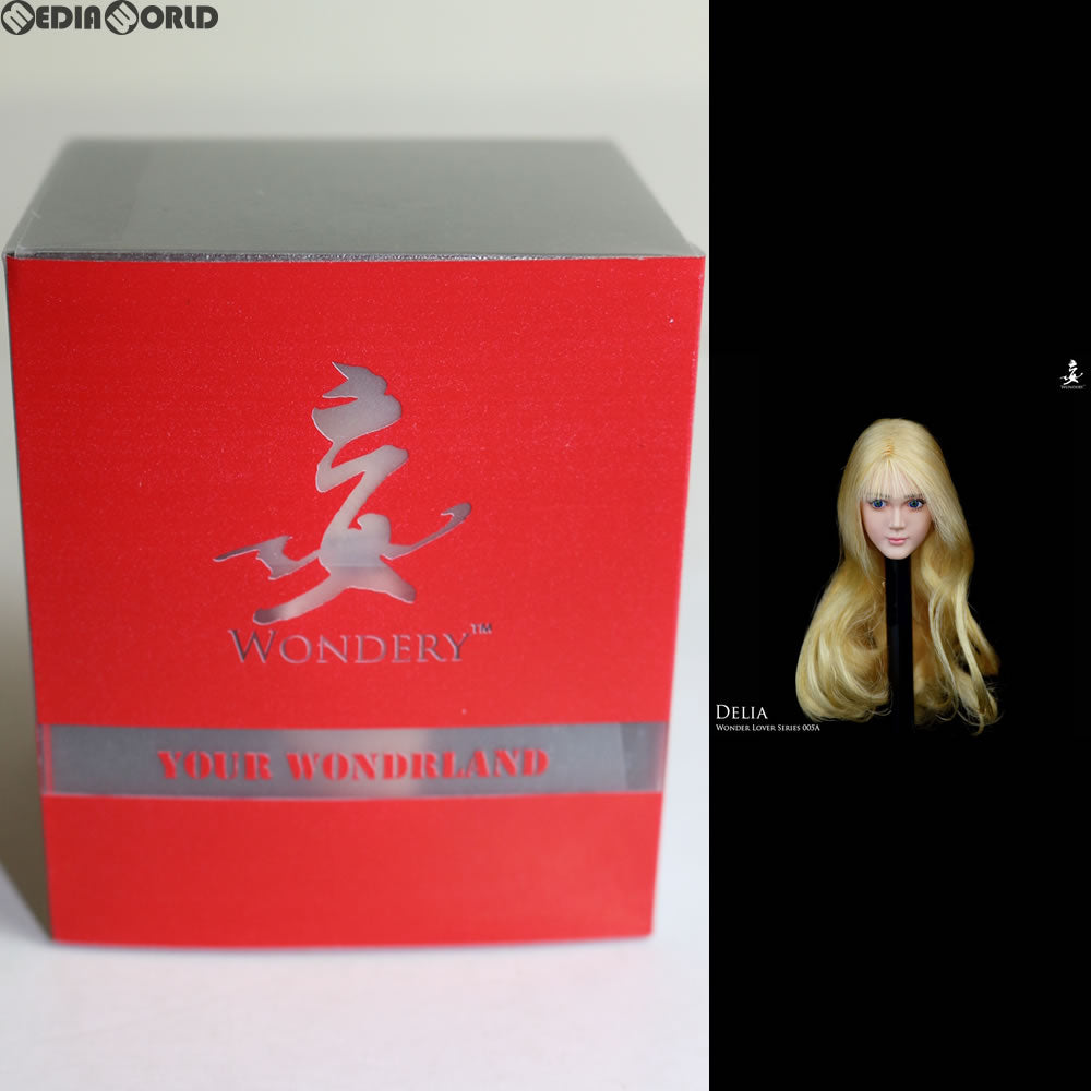 【中古即納】[FIG] 1/6女性ヘッド ワンダーラバーシリーズ005A デリア ドール用ヘッド(WLS005A) ワンダリー(20170929)