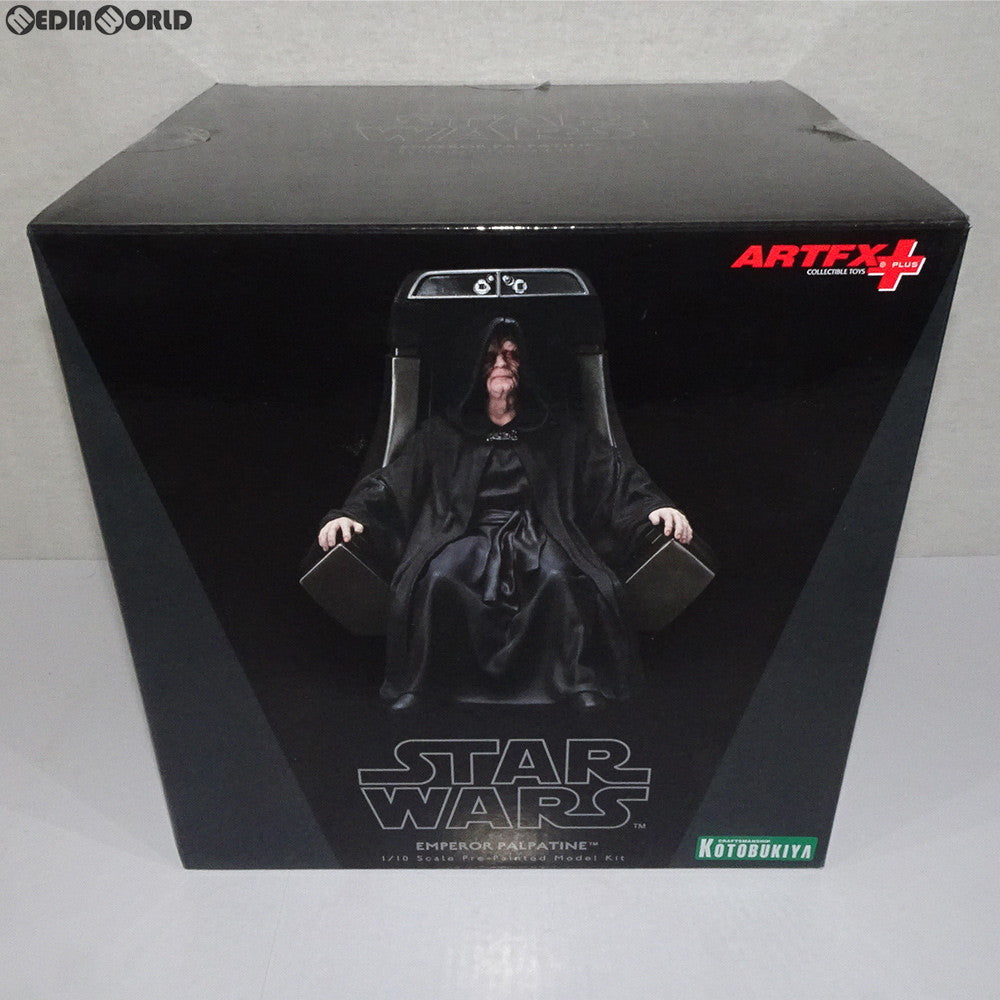 【中古即納】[FIG]ARTFX+ パルパティーン皇帝 STAR WARS(スター・ウォーズ) 1/10 簡易組立キット フィギュア(SW135) コトブキヤ(20171231)