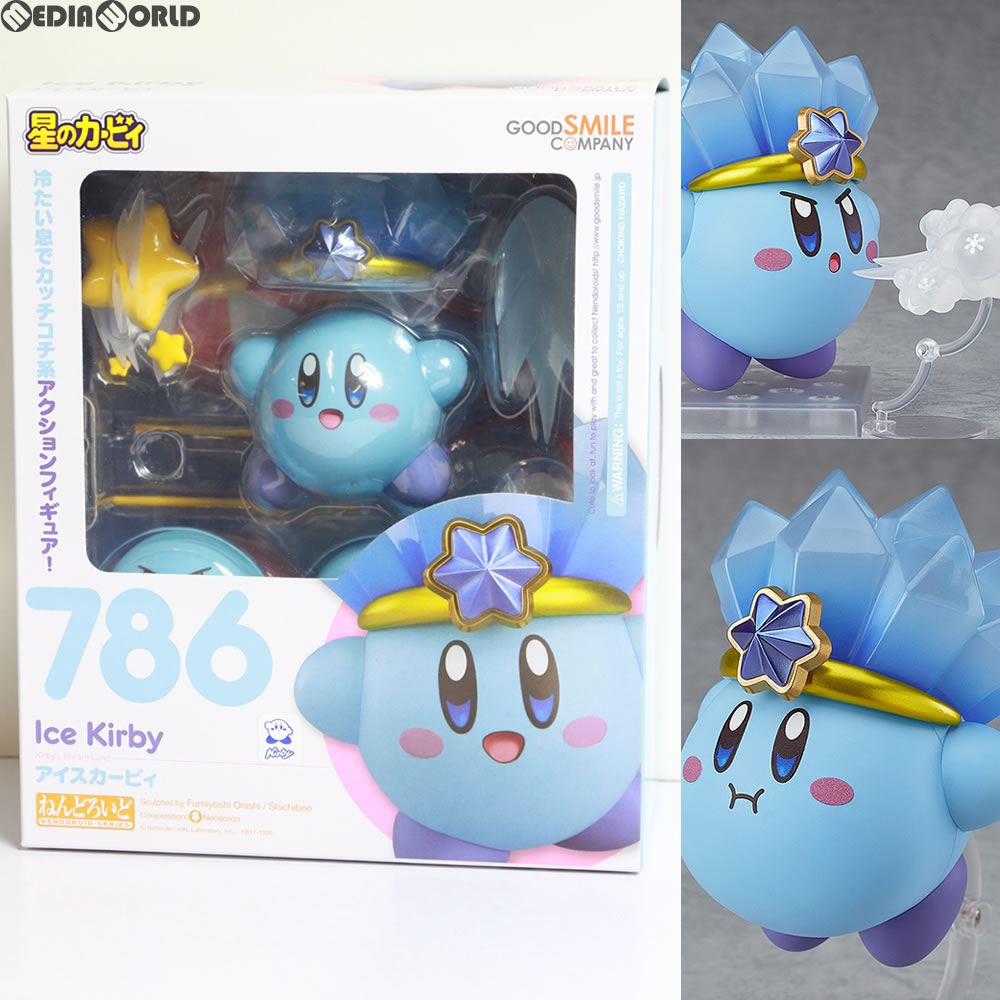 【中古即納】[FIG]ねんどろいど 786 アイスカービィ 星のカービィ 完成品 可動フィギュア グッドスマイルカンパニー(20171223)