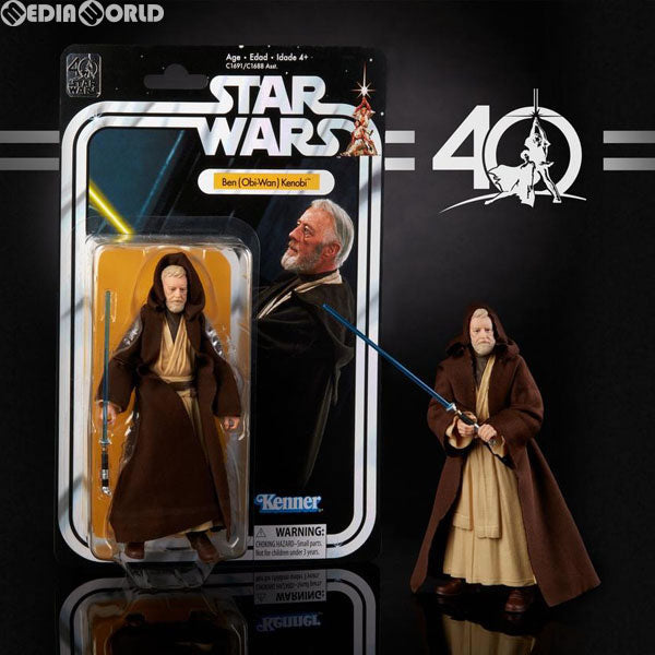 【中古即納】[FIG] ブラックシリーズ 6インチフィギュア 40周年記念 オビ=ワン・ケノービ STAR WARS(スター・ウォーズ) エピソード4/新たなる希望 フィギュア タカラトミー(20170511)