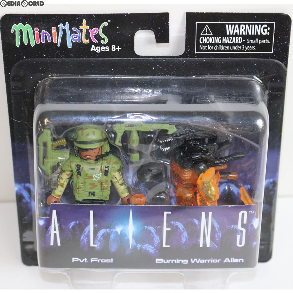 【中古即納】[FIG] ミニメイツ/ エイリアン2 2PK シリーズ2 リコ・フロスト&バーニング・エイリアン フィギュア アートアサイラム(20160131)