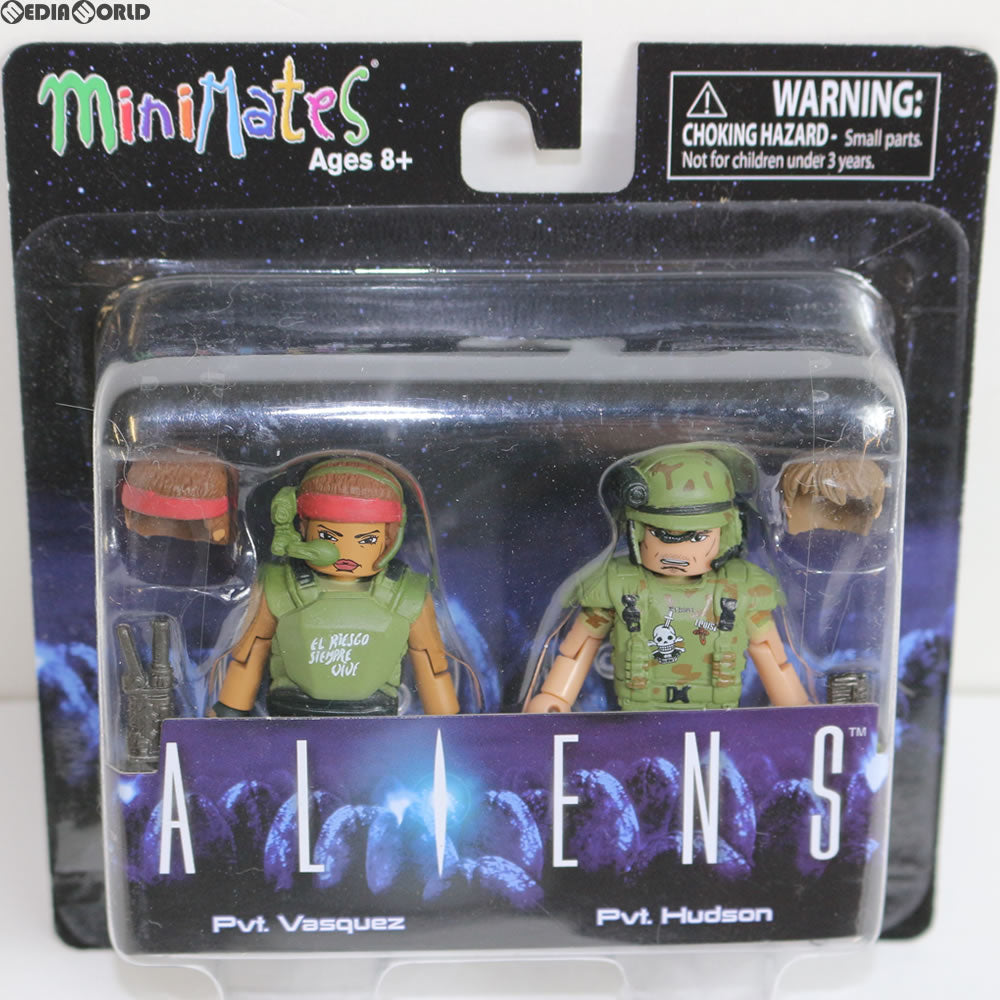 【中古即納】[FIG] ミニメイツ/ エイリアン2 2PK シリーズ2 ジェニット・バスケス&ウィリアム・ハドソン フィギュア アートアサイラム(20160131)