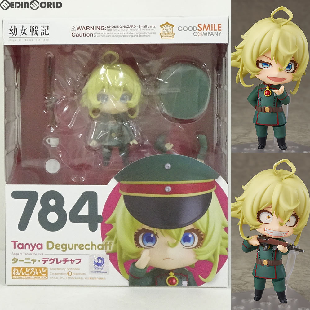 【中古即納】[FIG]ねんどろいど 784 ターニャ・デグレチャフ 幼女戦記 完成品 可動フィギュア グッドスマイルカンパニー(20180217)