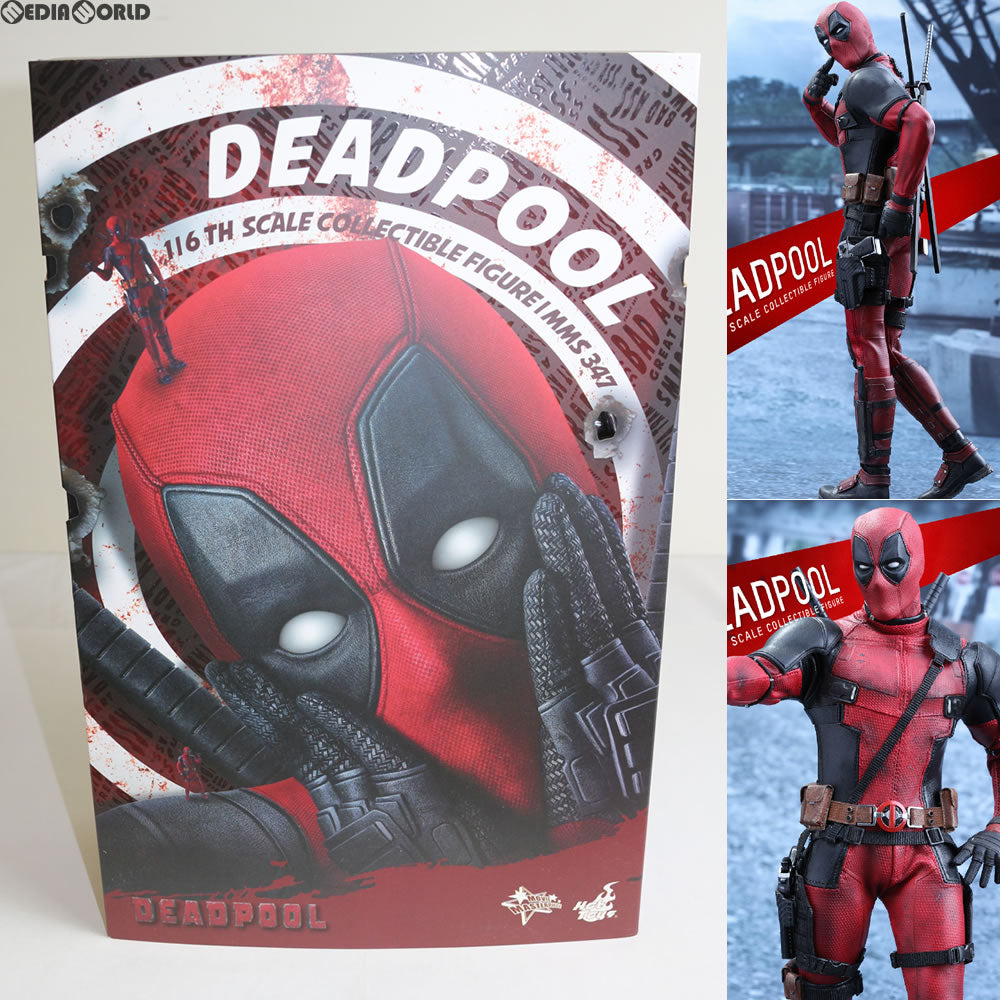 【中古即納】[FIG] ムービー・マスターピース デッドプール 1/6スケールフィギュア(MM#347) ホットトイズ(20161029)