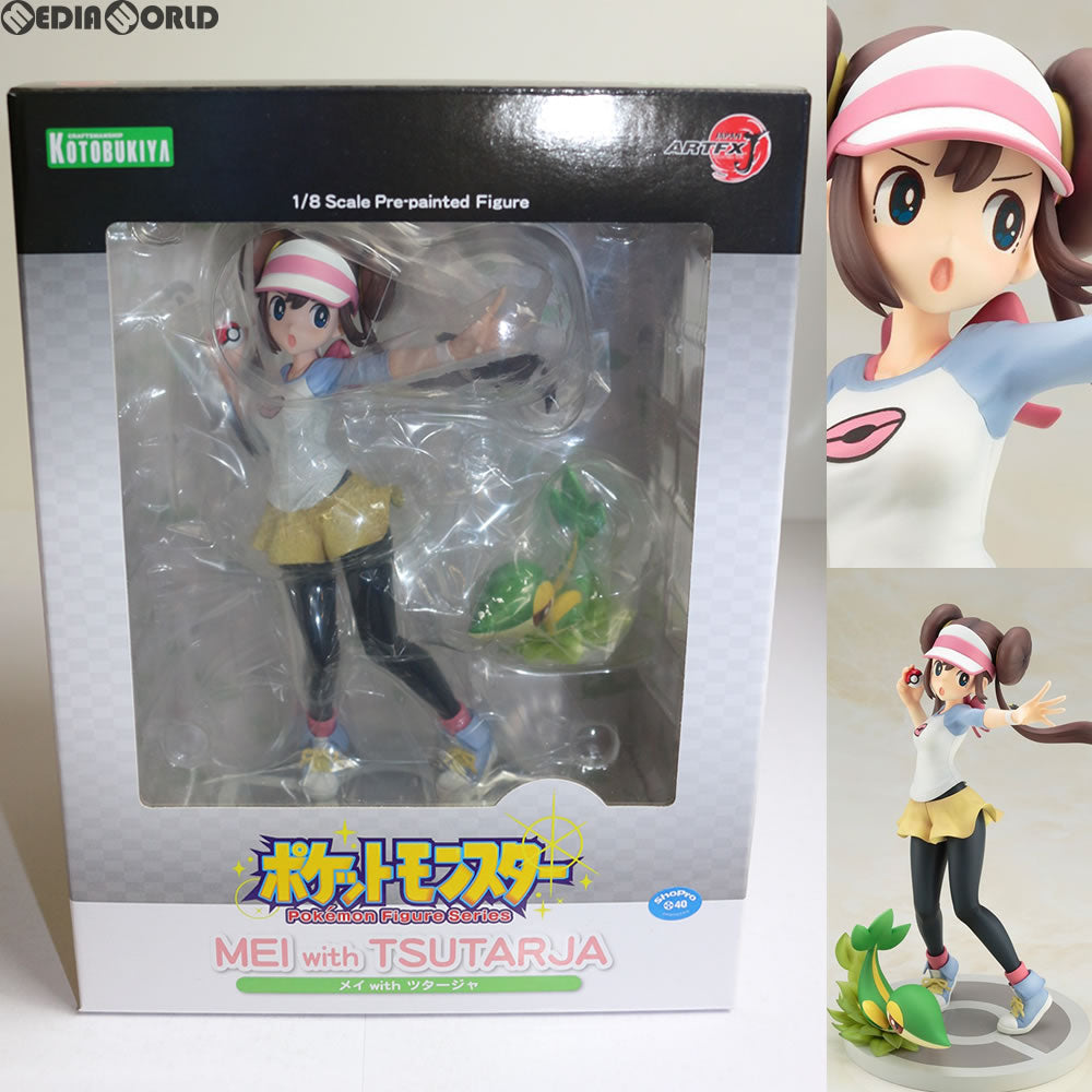 【中古即納】[FIG] ARTFX J メイ with ツタージャ ポケットモンスター 1/8 完成品 フィギュア(PP700) コトブキヤ(20171224)