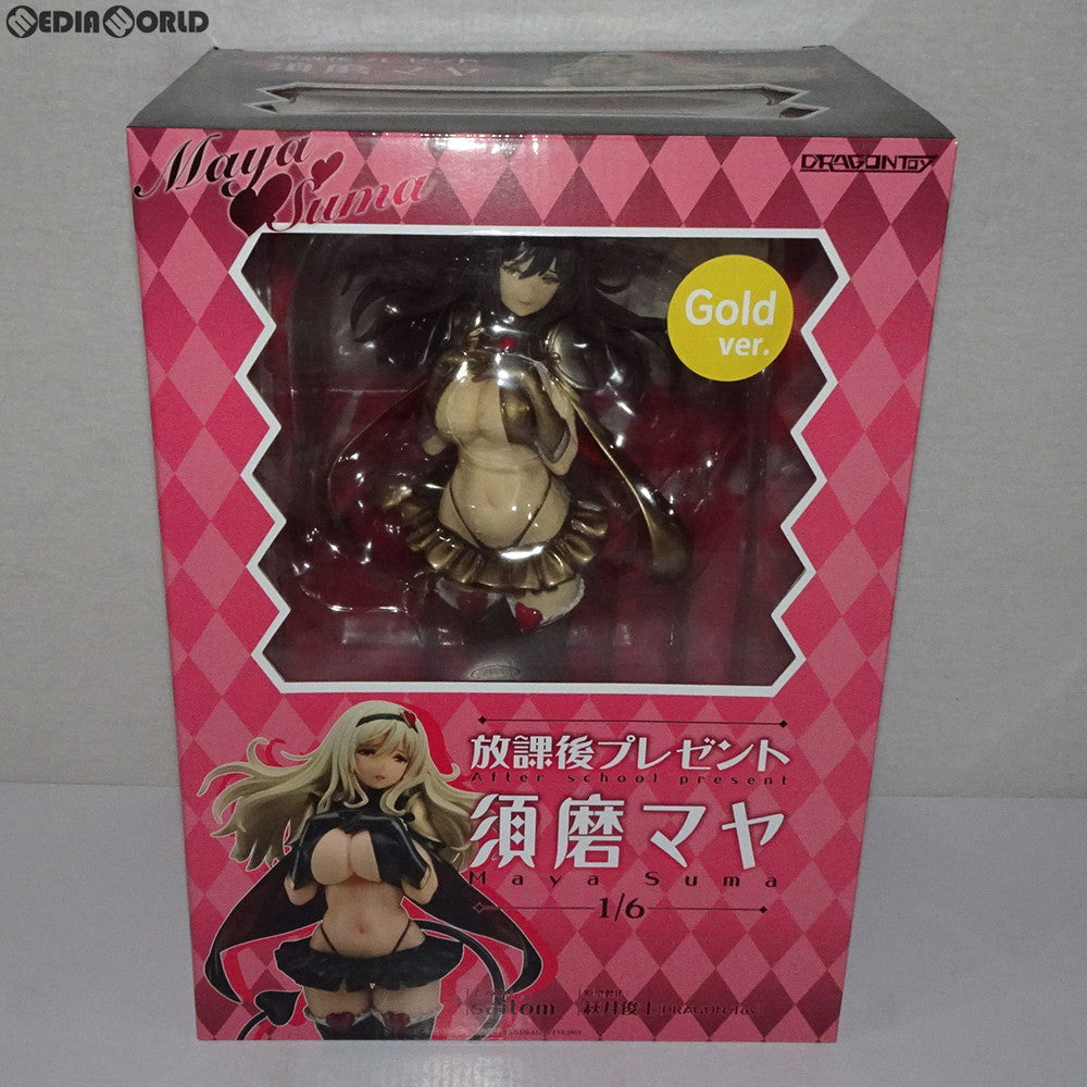 【中古即納】[FIG] 須磨マヤ(すままや) Gold ver. 放課後プレゼント 1/6 完成品 フィギュア DRAGONToy(ドラゴン・トイ) (20171015)
