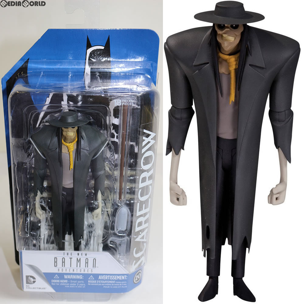 【中古即納】[FIG] DC アクションフィギュア #20 スケアクロウ(ニュー・バットマン・アドベンチャーズ版) バットマン アニメイテッド 6インチ(DC-BA #20) DCコレクティブルズ(20170329)