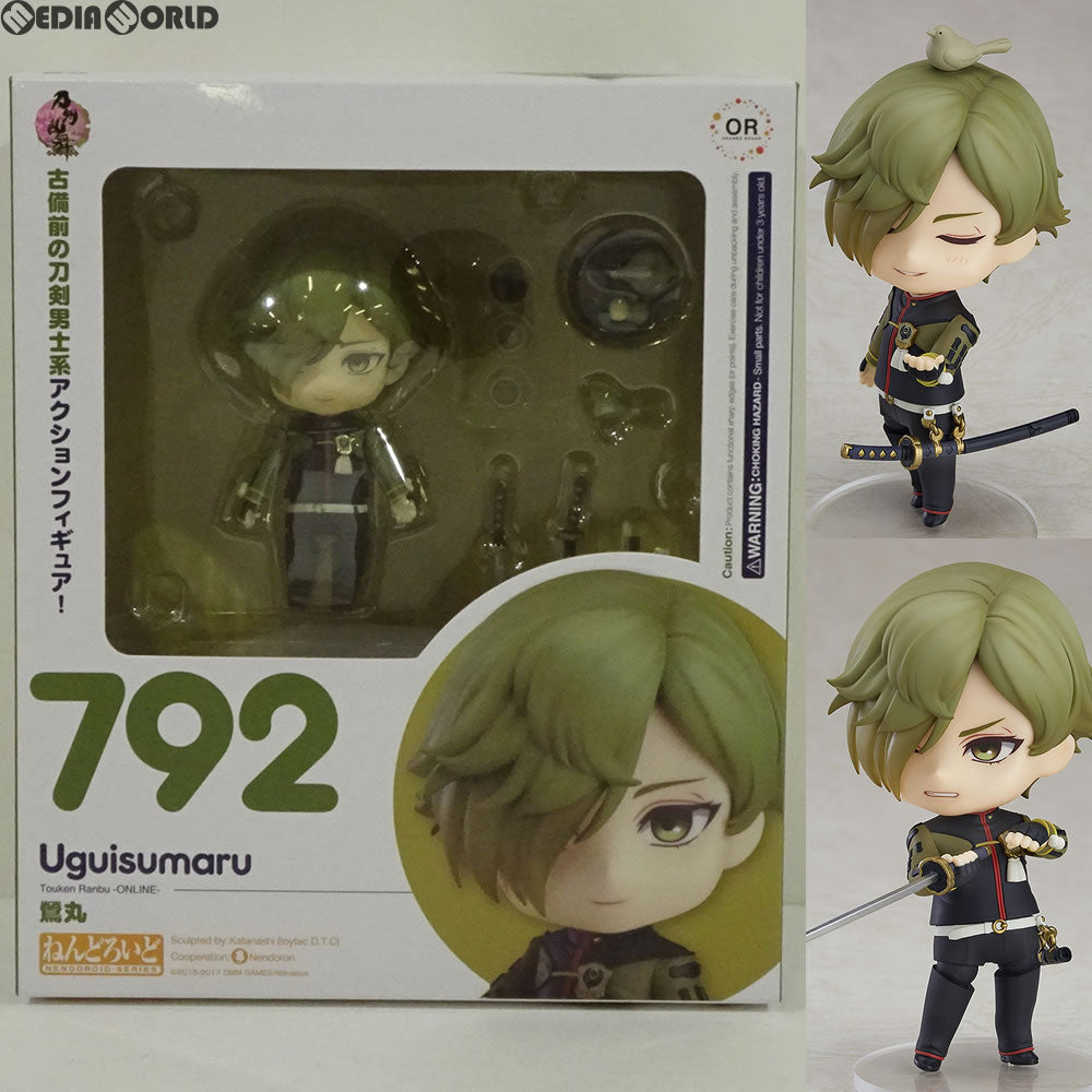 【中古即納】[FIG] ねんどろいど 792 鶯丸(うぐいすまる) 刀剣乱舞-ONLINE- 完成品 可動フィギュア オランジュ・ルージュ(20171221)