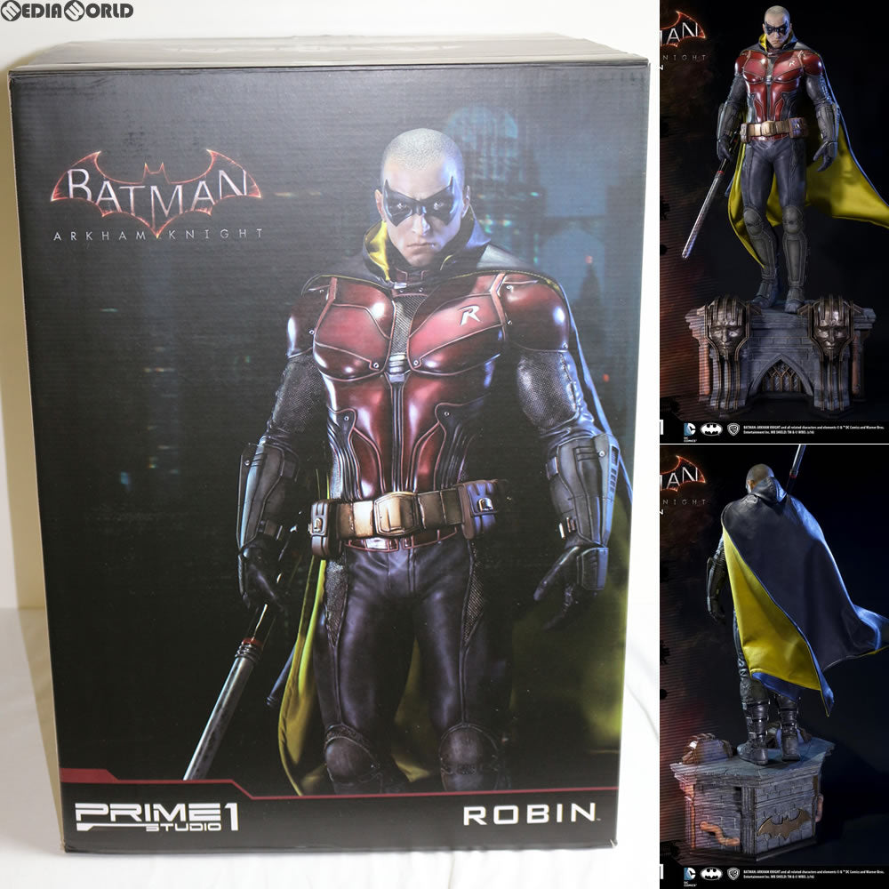 【中古即納】[FIG] ミュージアムマスターライン/ バットマン アーカム・ナイト ロビン 1/3 ポリストーン スタチュー EX版(MMDC-06) プライム1スタジオ(20170627)