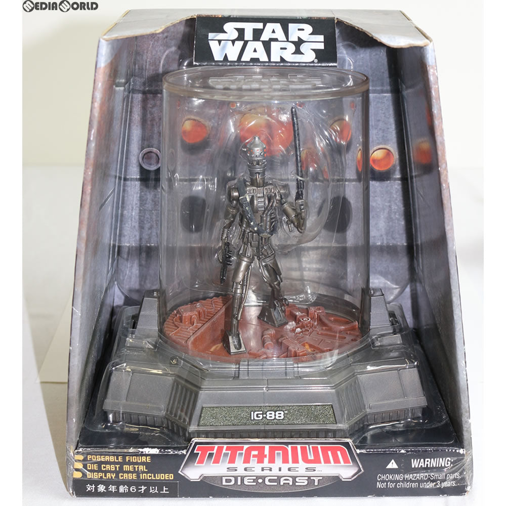 【中古即納】[FIG] タイタニウム フィギュア IG-88 STAR WARS(スター・ウォーズ) 完成品 フィギュア トミーダイレクト/ハズブロ(20071130)
