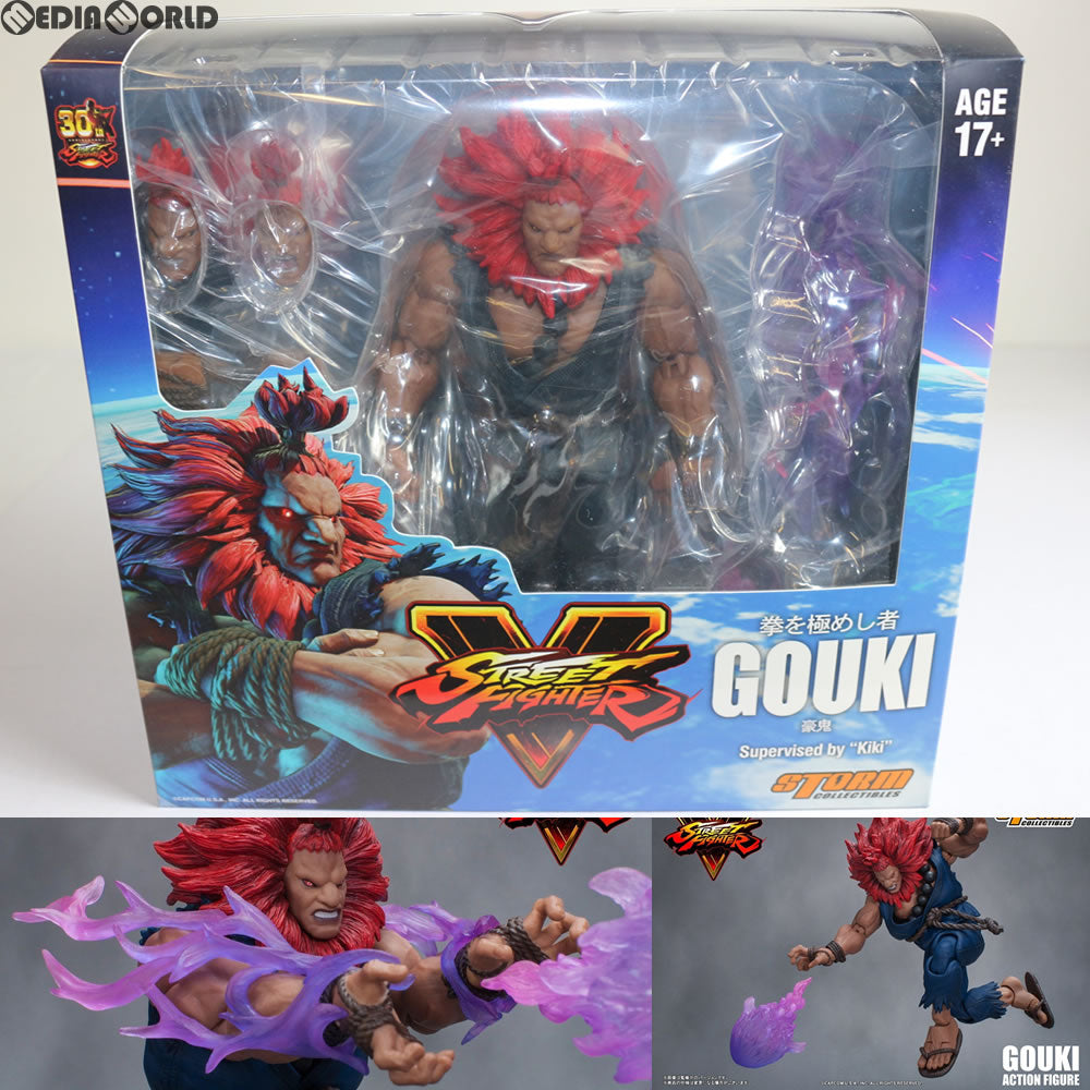 【中古即納】[FIG] 豪鬼(ごうき) ストリートファイターV(STREET FIGHTER 5) アクションフィギュア ストームコレクティブルズ(20171129)