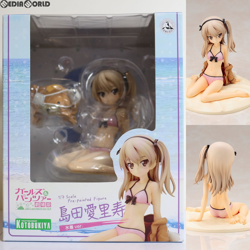 【中古即納】[FIG]島田愛里寿(しまだありす) 水着ver. ガールズ&パンツァー 劇場版 1/7 完成品 フィギュア(PP716) コトブキヤ(20171227)