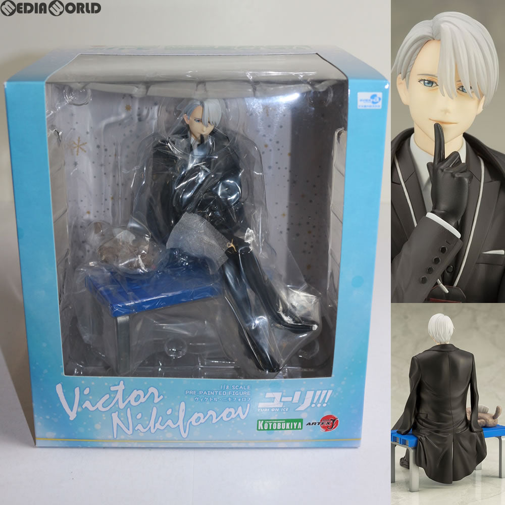 【中古即納】[FIG]ARTFX J ヴィクトル・ニキフォロフ ユーリ!!! on ICE 1/8 完成品 フィギュア(PP711) コトブキヤ(20171224)