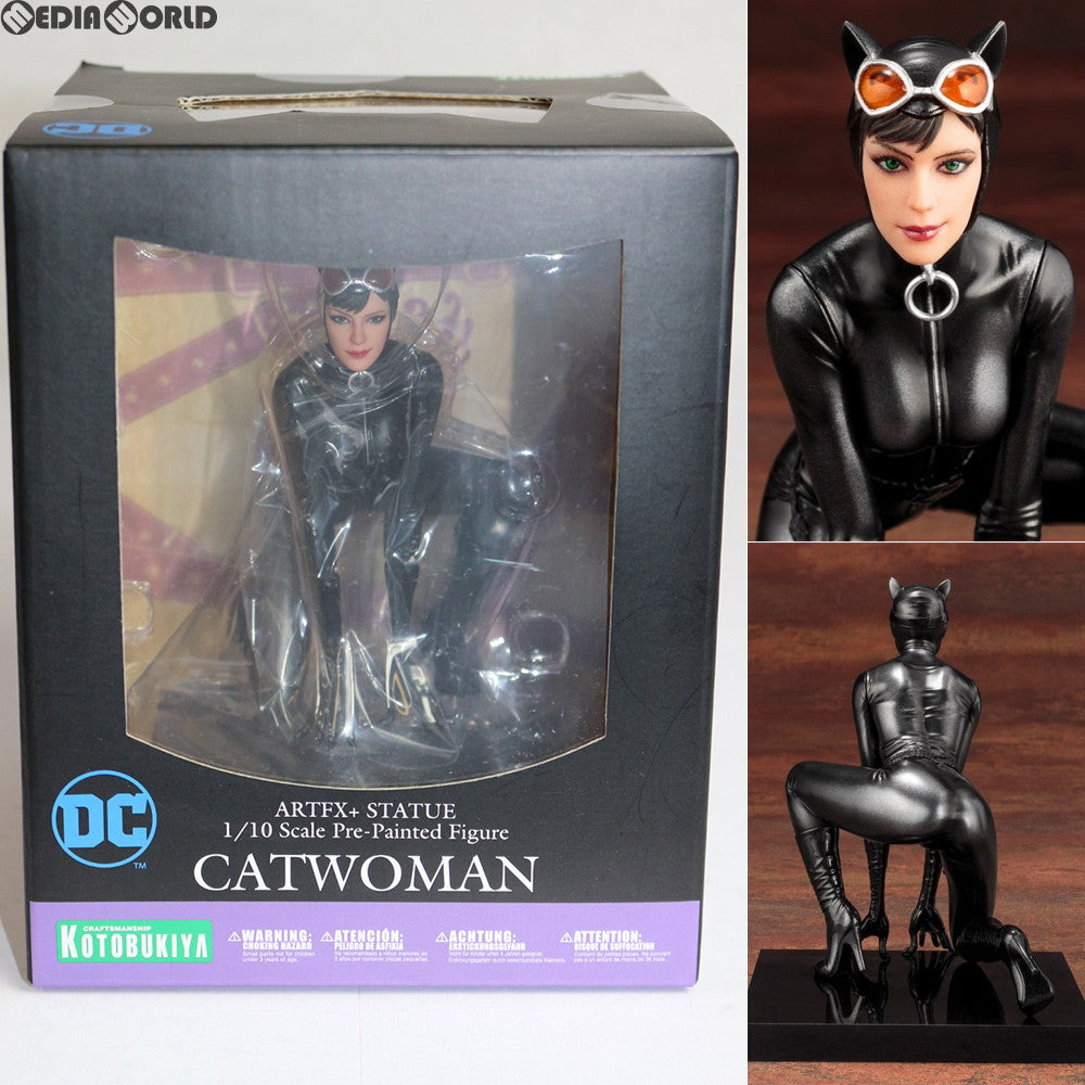 【中古即納】[FIG]ARTFX+ キャットウーマン DC UNIVERSE(DCユニバース) 1/10 完成品 フィギュア(SV203) コトブキヤ(20180225)