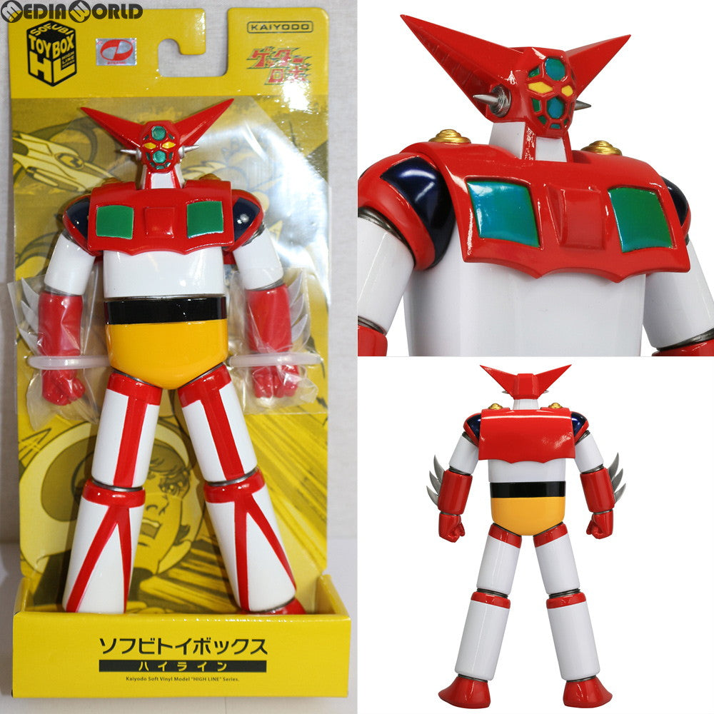 【中古即納】[FIG]ソフビトイボックス Hi-LINE004 ゲッター1 ゲッターロボ 完成品 フィギュア(STB-HL004) 海洋堂(20180421)