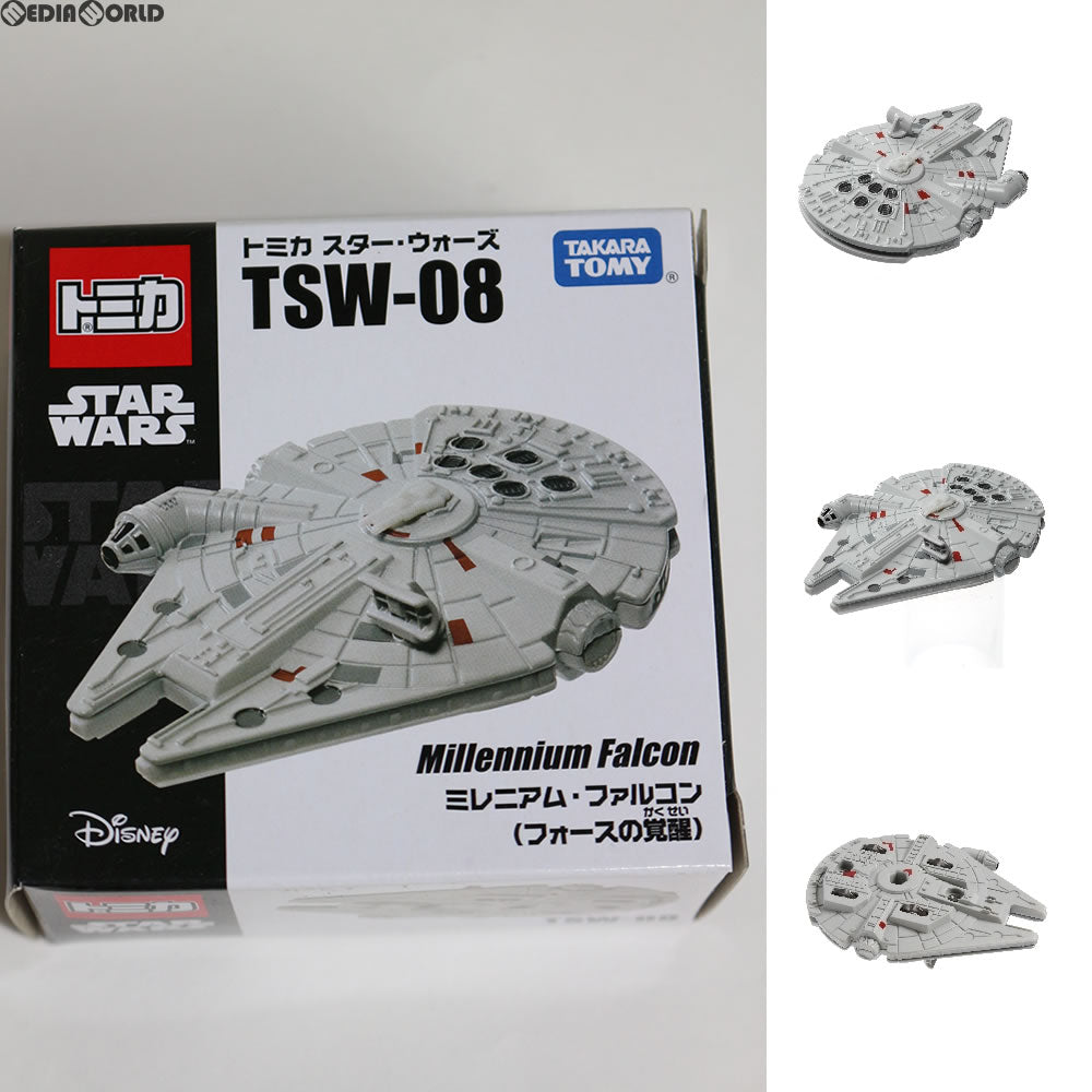 【中古即納】[FIG] トミカ TSW-08 ミレニアム・ファルコン(フォースの覚醒) STAR WARS(スター・ウォーズ) 完成品 ミニカー タカラトミー(20151031)
