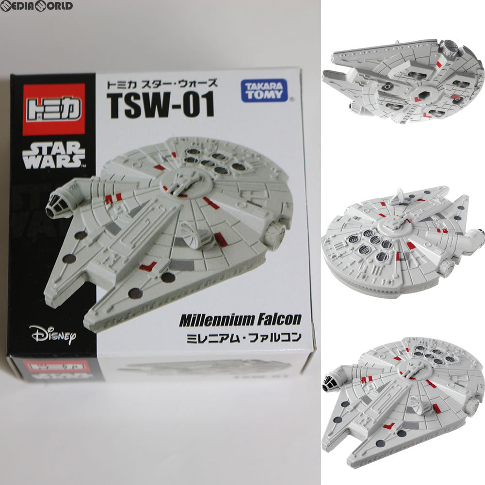 【中古即納】[FIG] トミカ TSW-01 ミレニアム・ファルコン STAR WARS(スター・ウォーズ) 完成品 ミニカー タカラトミー(20150124)