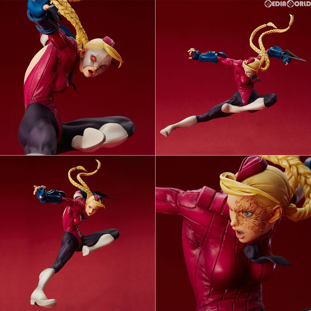 【中古即納】[FIG] ユニオンオンライン限定 Hdge technical statue No.10 EX ディカープリ(RED Ver.) ウルトラストリートファイターIV フィギュア ユニオンクリエイティブ(20160531)