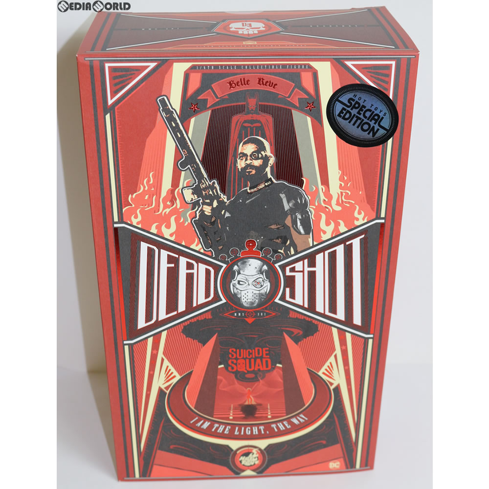 【中古即納】[FIG] トイサピエンス限定 ムービー・マスターピース デッドショット[ボーナスアクセサリー付き] スーサイド・スクワッド 1/6スケールフィギュア(MM#381b) ホットトイズ(20170731)