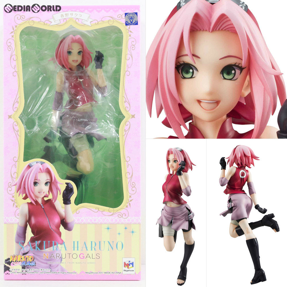【中古即納】[FIG] NARUTOギャルズ 春野サクラ NARUTO-ナルト- 疾風伝 完成品 フィギュア メガハウス(20171224)