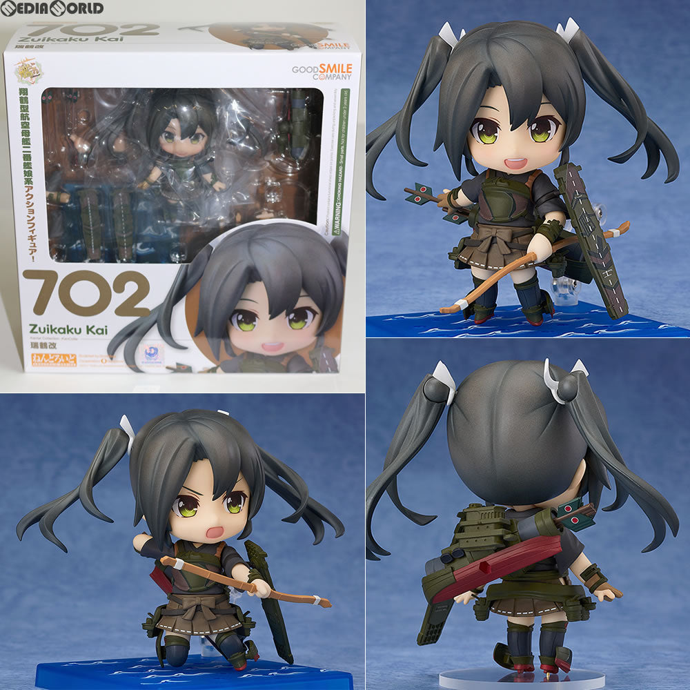 【中古即納】[FIG]スリーブ無し ねんどろいど 702 瑞鶴改(ずいかくかい) 艦隊これくしょん ‐艦これ‐フィギュア ワンフェス2017冬&GOODSMILE ONLINE SHOP限定 グッドスマイルカンパニー(20170219)