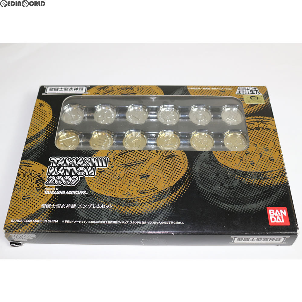 【中古即納】[FIG] 魂ネイション2009限定 聖闘士聖衣神話 エンブレムセット 聖闘士星矢 フィギュア用アクセサリー バンダイ(20091002)
