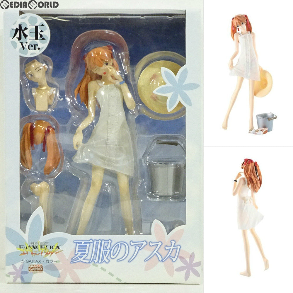 【中古即納】[FIG] 大阪プラスチックモデル限定 夏服のアスカ(惣流・アスカ・ラングレー) 水玉Ver. 新世紀エヴァンゲリオン 1/6 完成品 フィギュア アミエ・グラン(20061031)