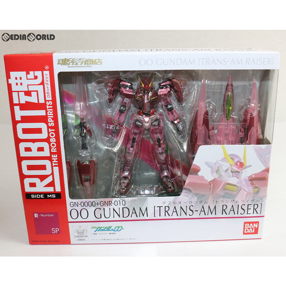 【中古即納】[FIG] 魂ウェブ商店限定 ROBOT魂(SIDE MS) ダブルオーガンダム トランザムライザー 機動戦士ガンダム00(ダブルオー) 完成品 可動フィギュア バンダイ(20100219)