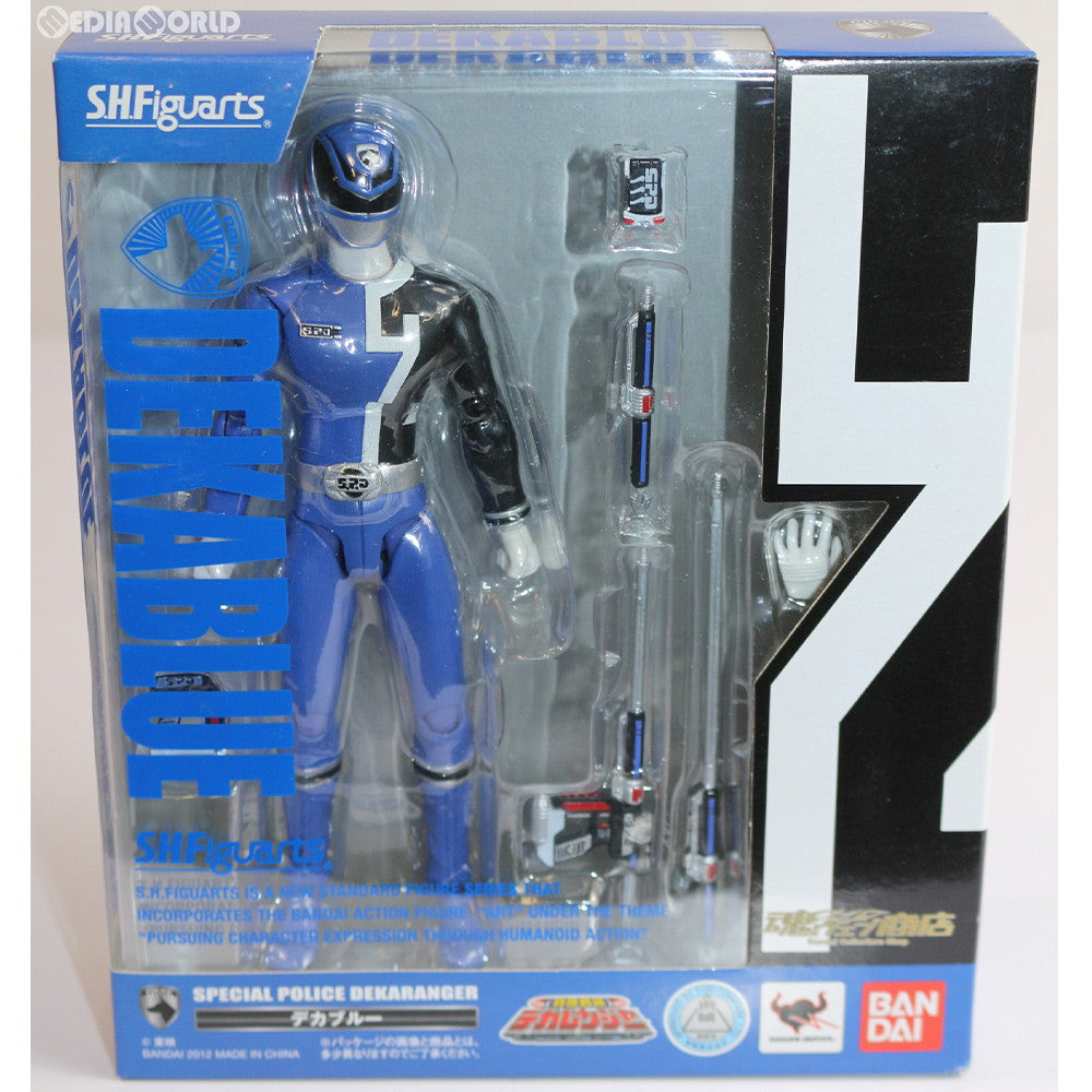 【中古即納】[FIG] 魂ウェブ商店限定 S.H.Figuarts(フィギュアーツ) デカブルー 特捜戦隊デカレンジャー 完成品 可動フィギュア バンダイ(20120925)