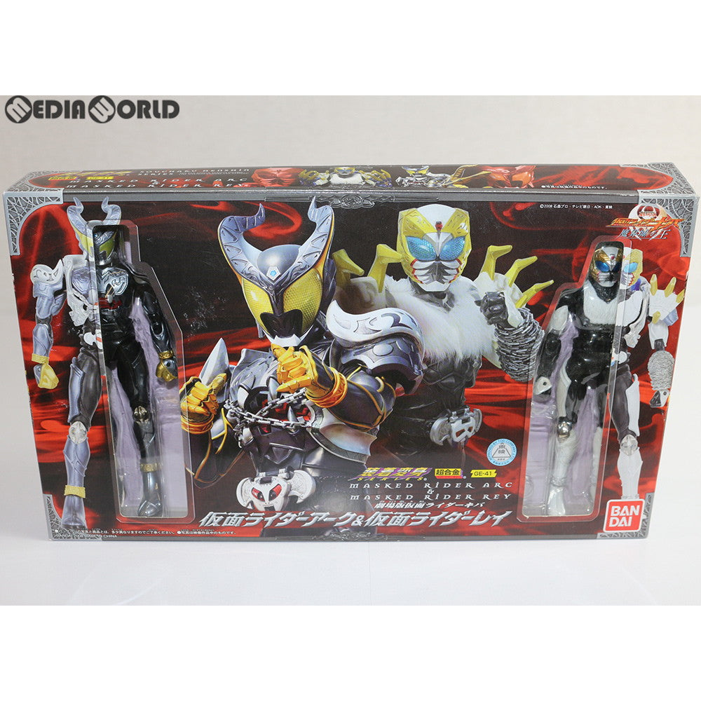 【中古即納】[TOY] 超合金 GE-41 装着変身 仮面ライダーアーク&仮面ライダーレイ 劇場版 仮面ライダーキバ 魔界城の王 完成トイ B★SHOP Yahoo!店限定 バンダイ(20081231)