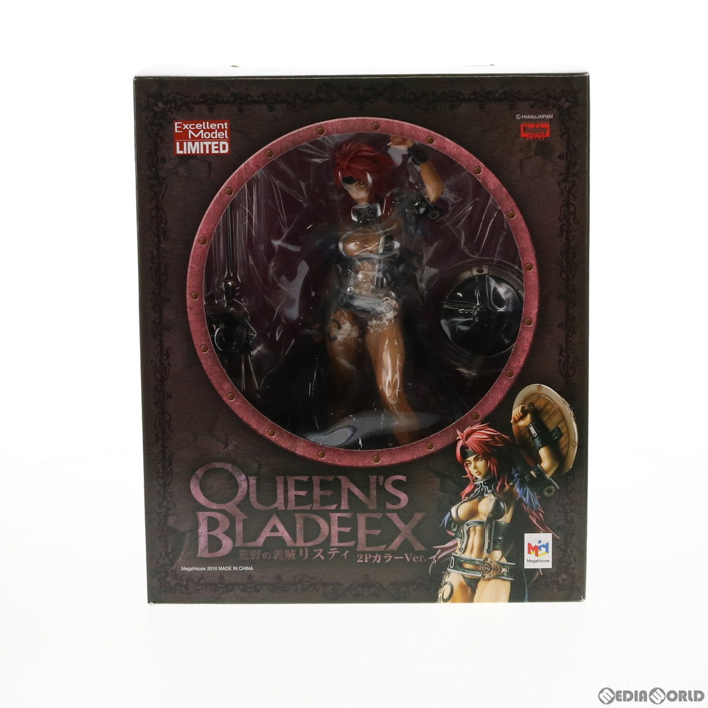 【中古即納】[FIG] ほびーちゃんねる限定 エクセレントモデルCORE 荒野の義賊リスティ 2PカラーVer. クイーンズブレイドEX 1/8 完成品 フィギュア メガハウス(20100930)