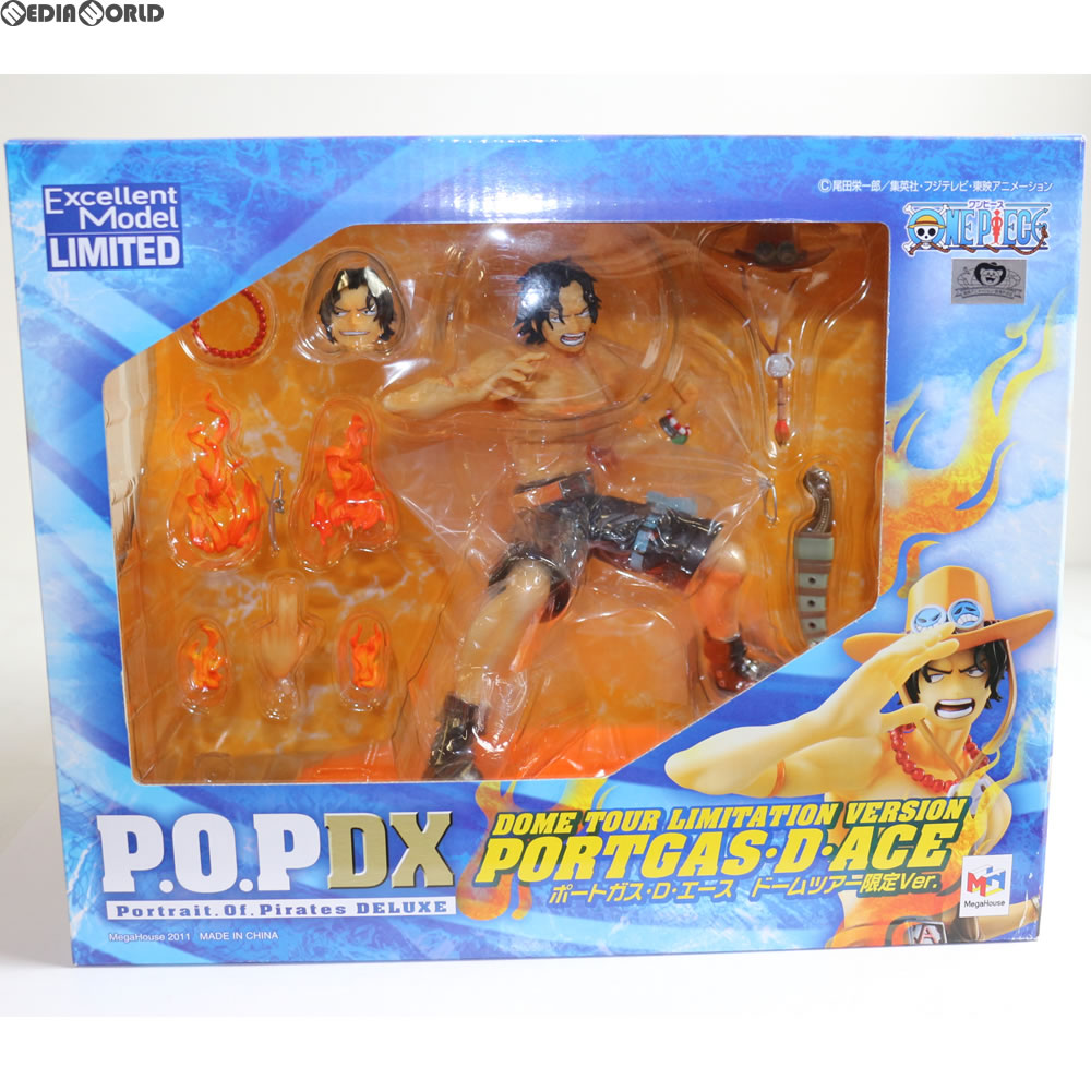 【中古即納】[FIG] Portrait.Of.Pirates P.O.P NEO-DX ポートガス・D・エース ドームツアー限定ver. ONE PIECE(ワンピース) 完成品 フィギュア メガハウス(20110930)