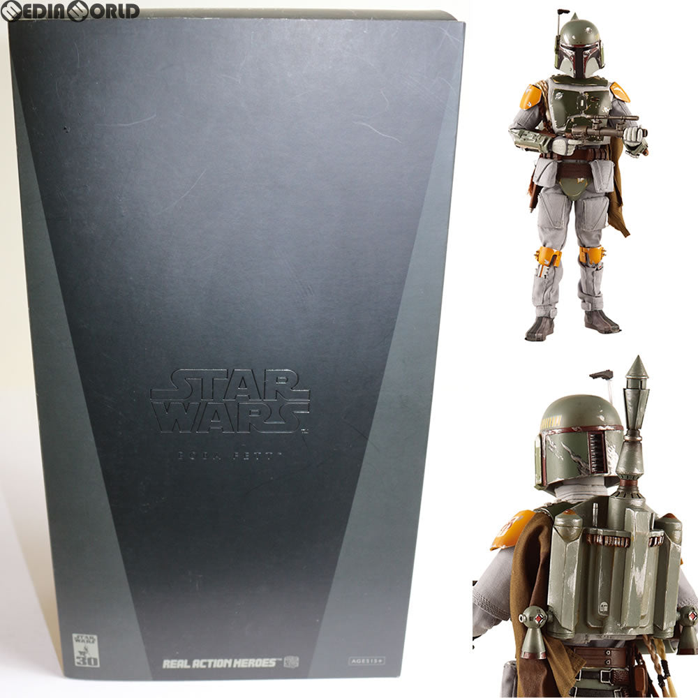 【中古即納】[FIG] リアルアクションヒーローズNo.319 RAH BOBA FETT(ボバ・フェット) STAR WARS エピソード5/帝国の逆襲 完成品 フィギュア タカラトミー/メディコム・トイ(20070909)