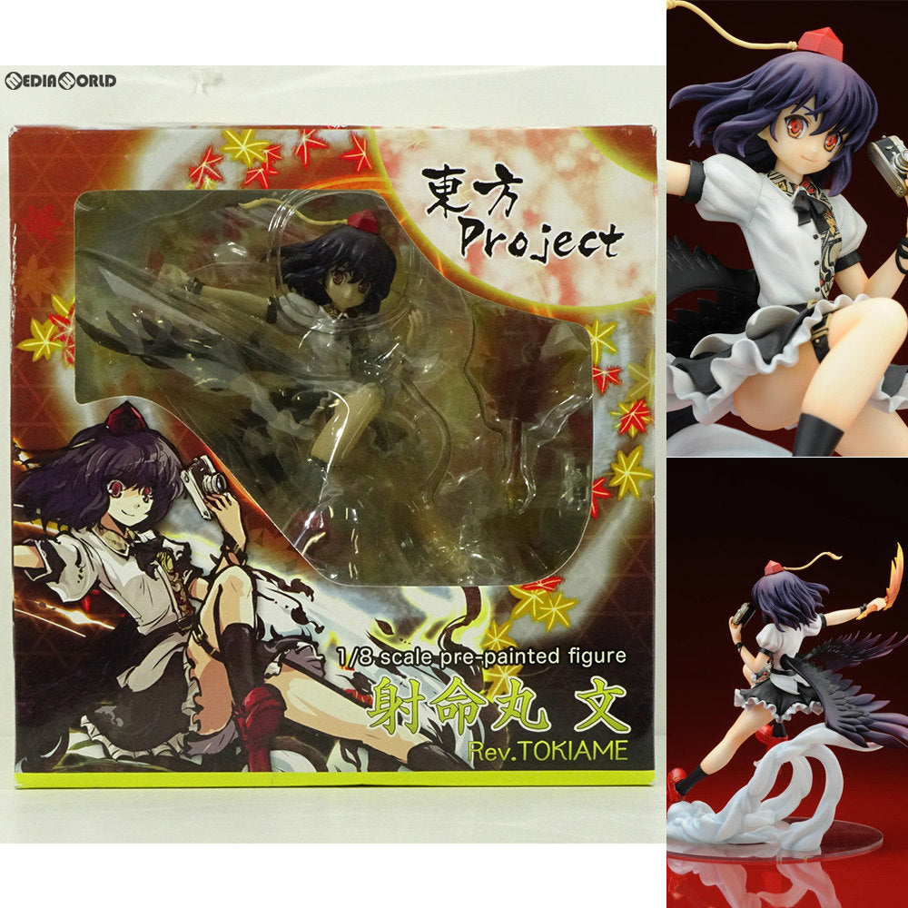 【中古即納】[FIG]射命丸文(しゃめいまるあや) Rev.TOKIAME 東方Project 1/8 完成品 フィギュア コトブキヤ/一迅社(20110731)