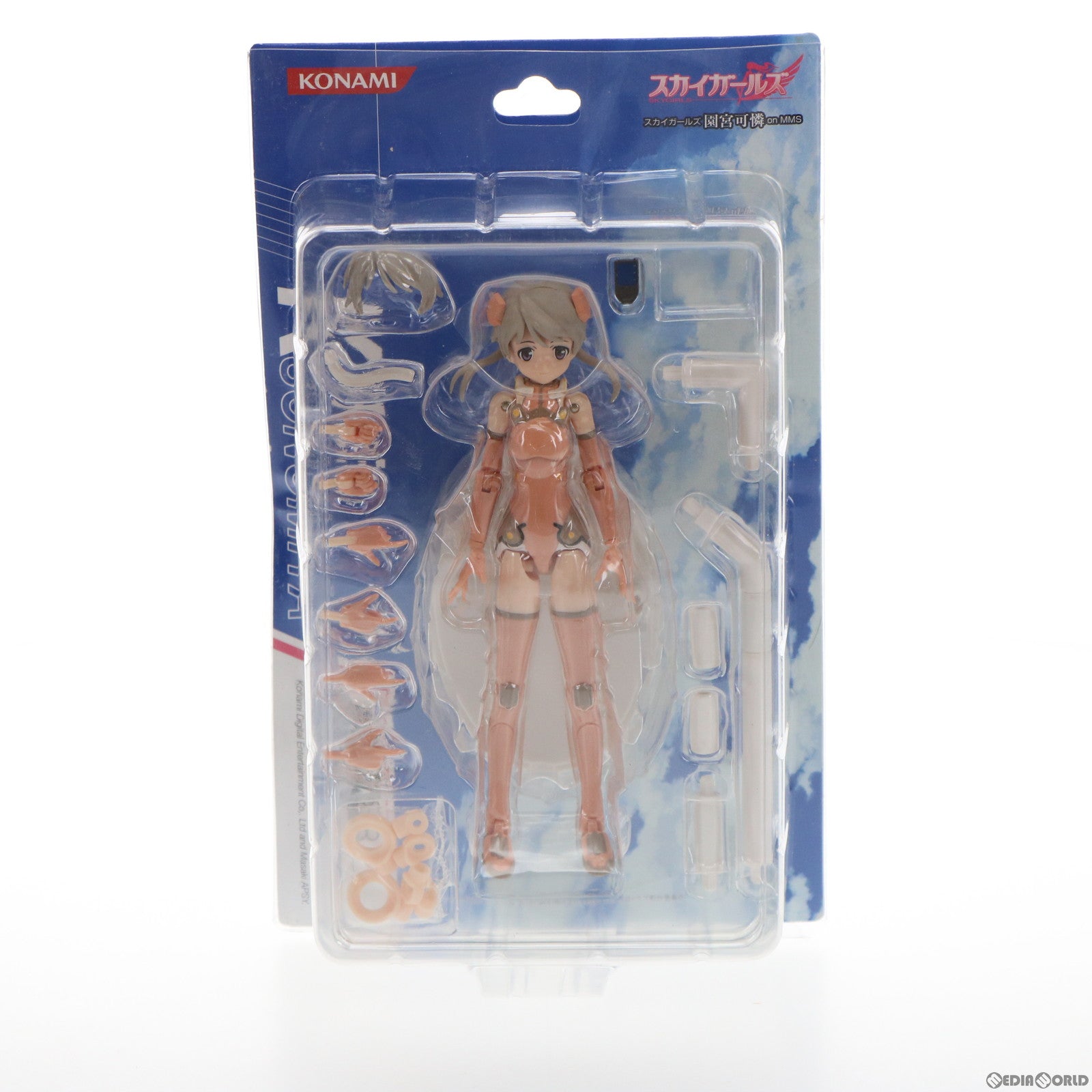 【中古即納】[FIG] 園宮可憐(そのみやかれん) on MMS スカイガールズ 完成品 可動フィギュア コナミデジタルエンタテインメント(20080131)